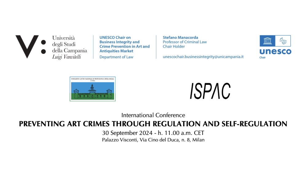 Preventing art crimes through regulation and self-regulation