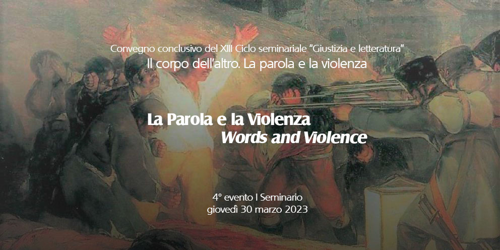 La parola e la violenza | Words and violence